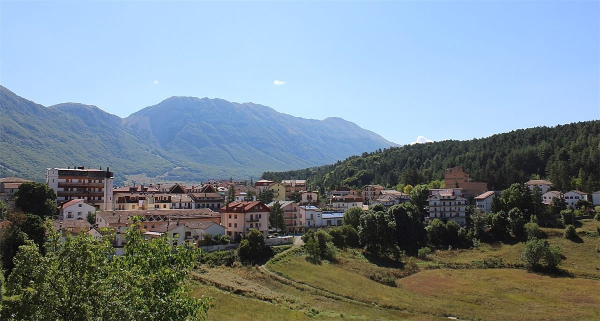 Campo di Giove visto dal belvedere