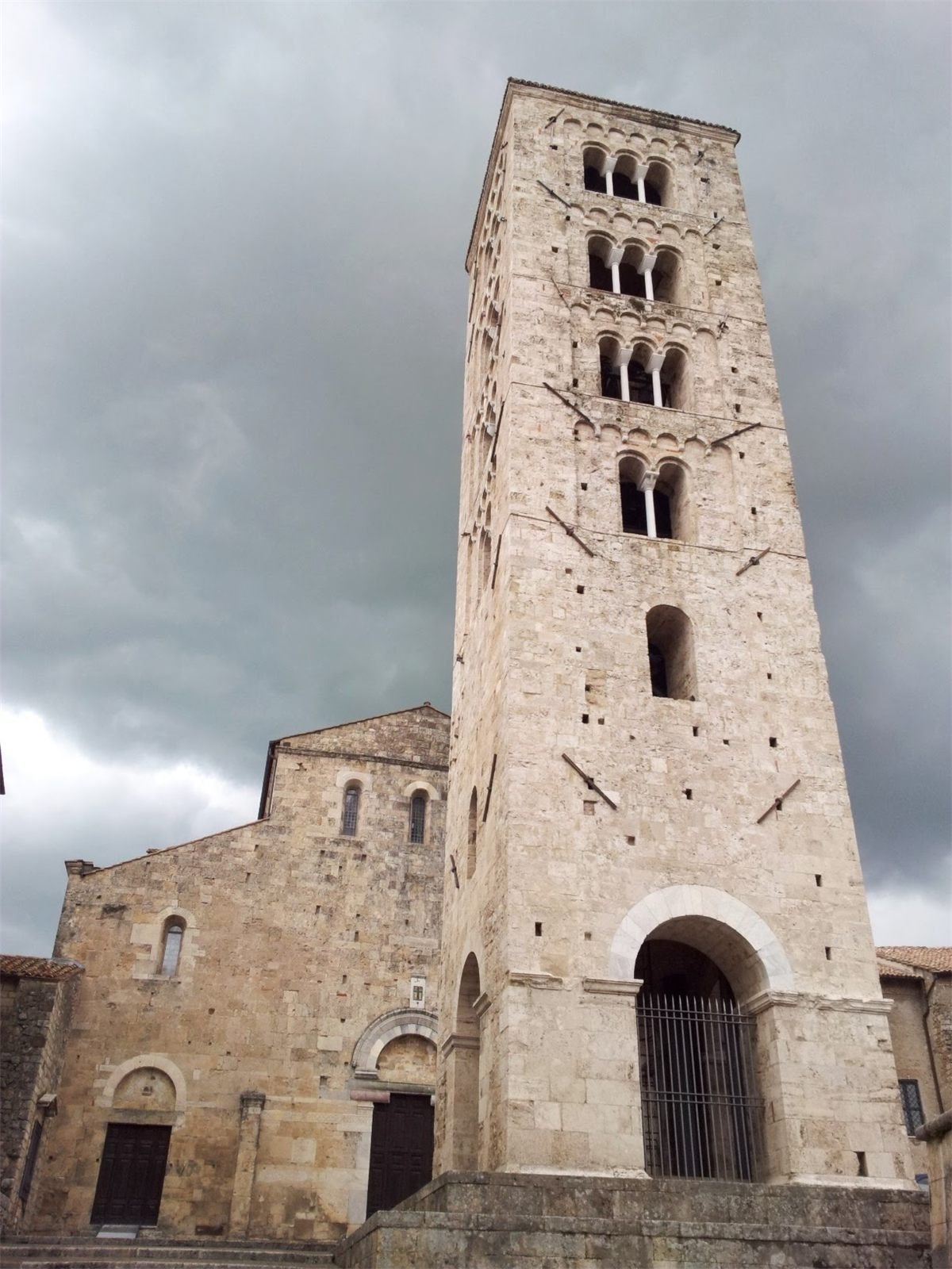 Il centro storico di Anagni