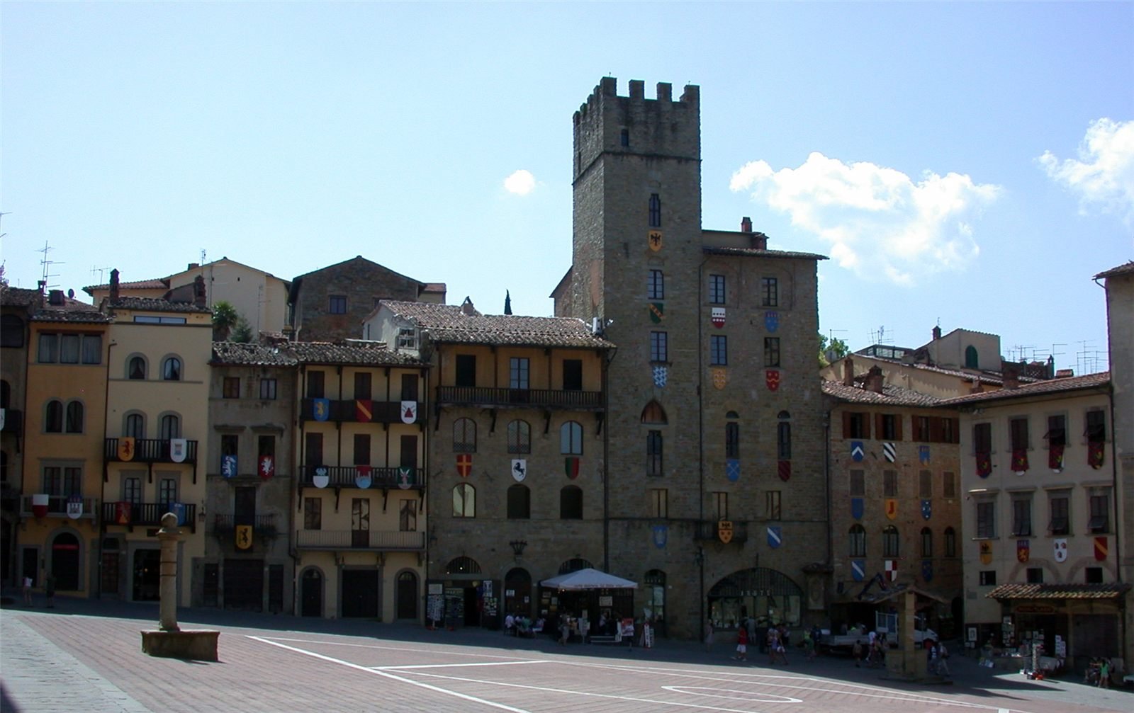 Piazza Grande ad Arezzo