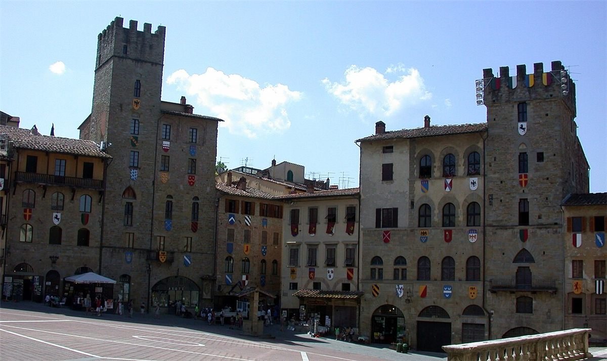 Piazza Grande ad Arezzo
