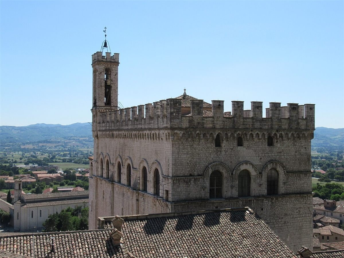 Il Palazzo dei Consoli a Gubbio